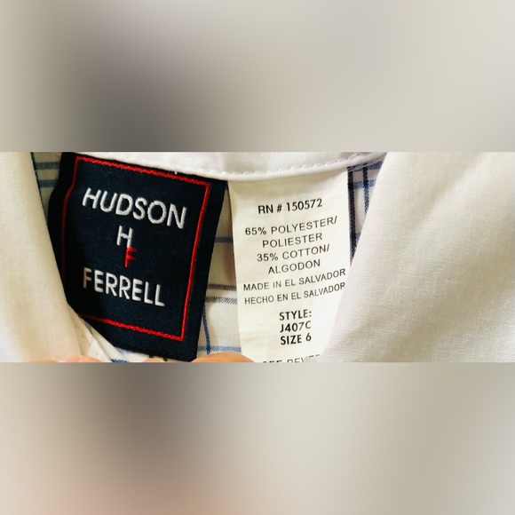 Hudson Ferrel Boys Button Down - Picture 2 of 3
